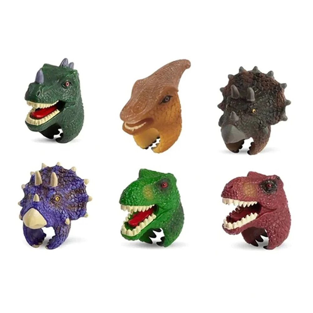 The Great Pretenders Animal Kingdom Rings: Dinosaurs WHOLESALE LOT OF 22 pieces
